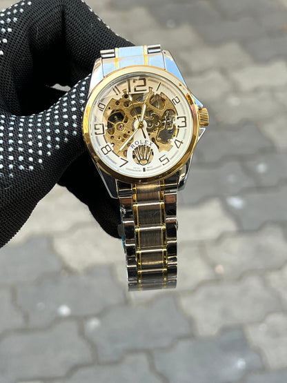 Role_X Automatic Two Tone White
