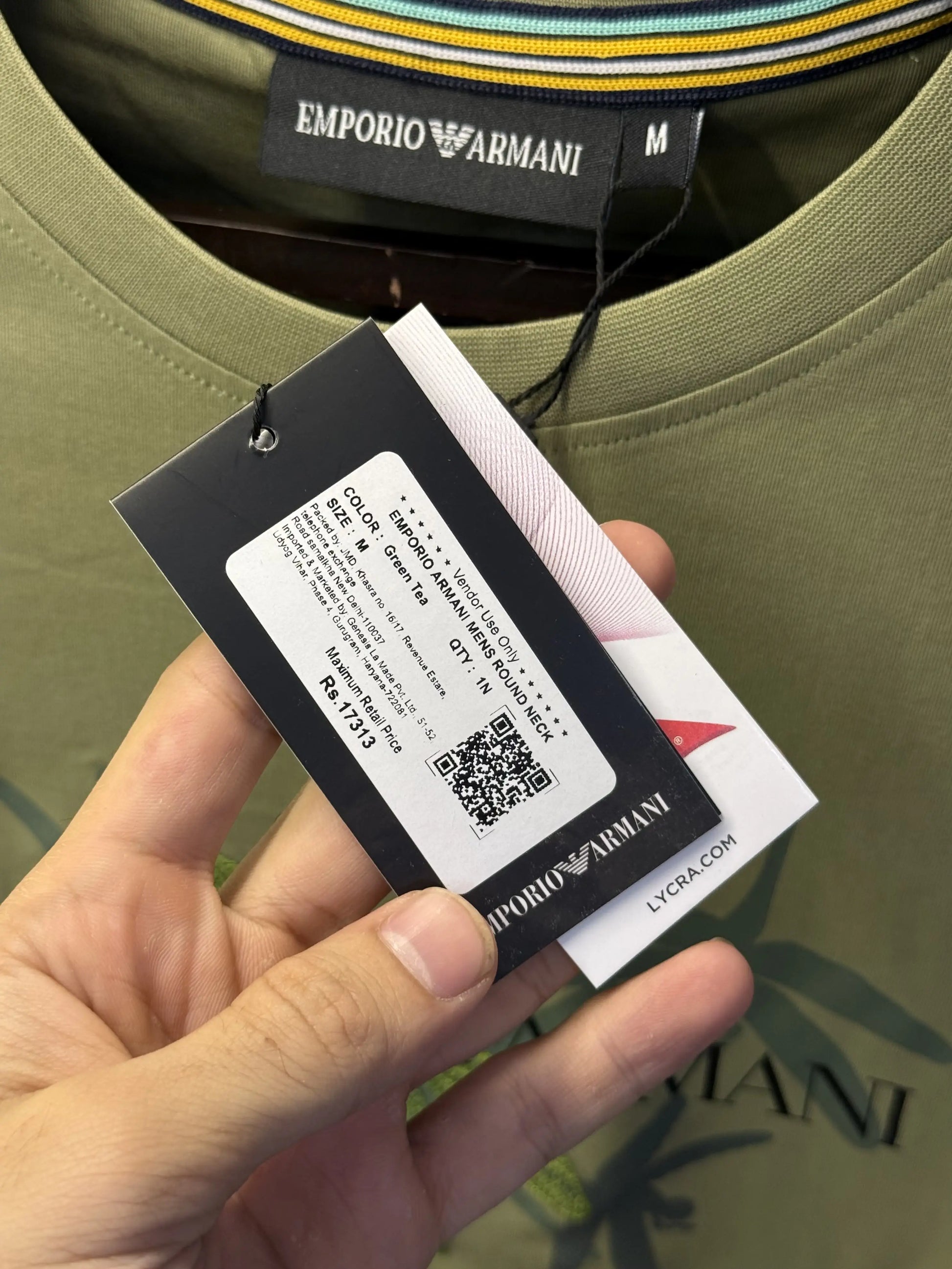Emporio_Armani Round Neck Tshirt