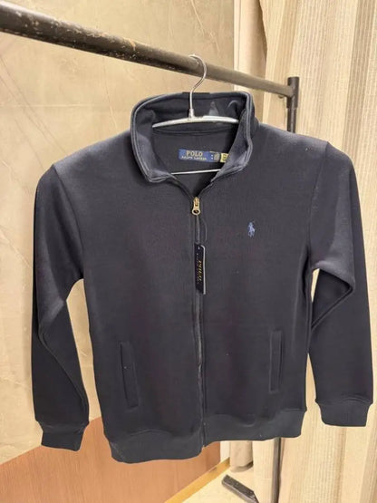 Ralph Laure_n Navy blue High neck Jacket