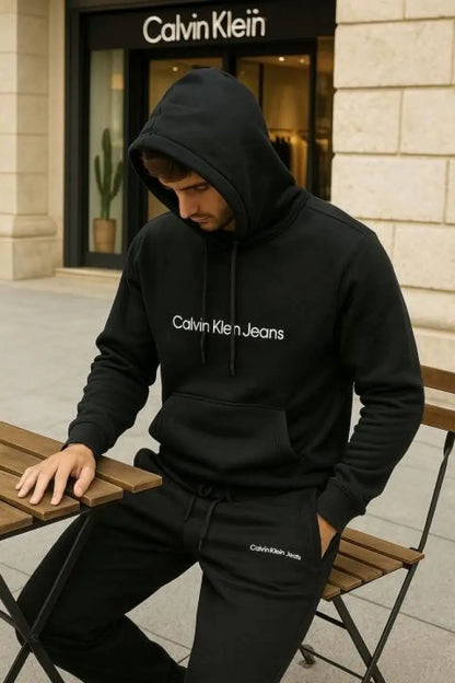 Calvin Klei_n Black Cordset Hoodie Premium Store Article