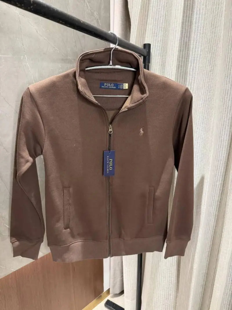 Ralph Laure_n Dark Brown High neck Jacket