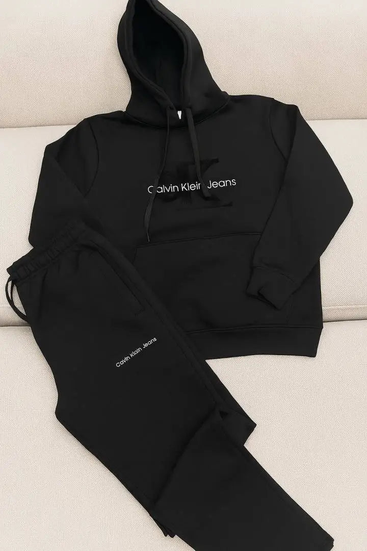Calvin Klei_n Black Cordset Hoodie Premium Store Article