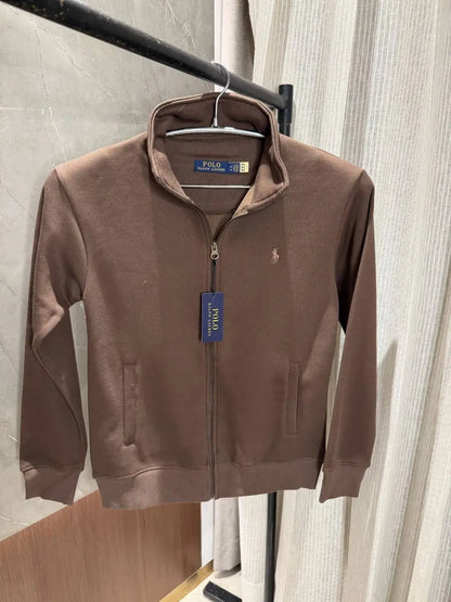 Ralph Laure_n Dark Brown High neck Jacket