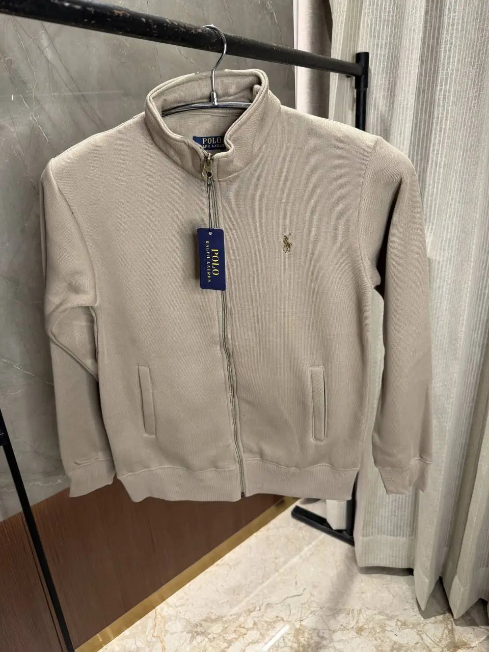 Ralph Laure_n Beige High neck Jacket