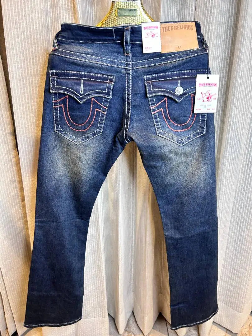 TRUE RELIGION BLUE WASH PREMIUM IMPORTED DENIM