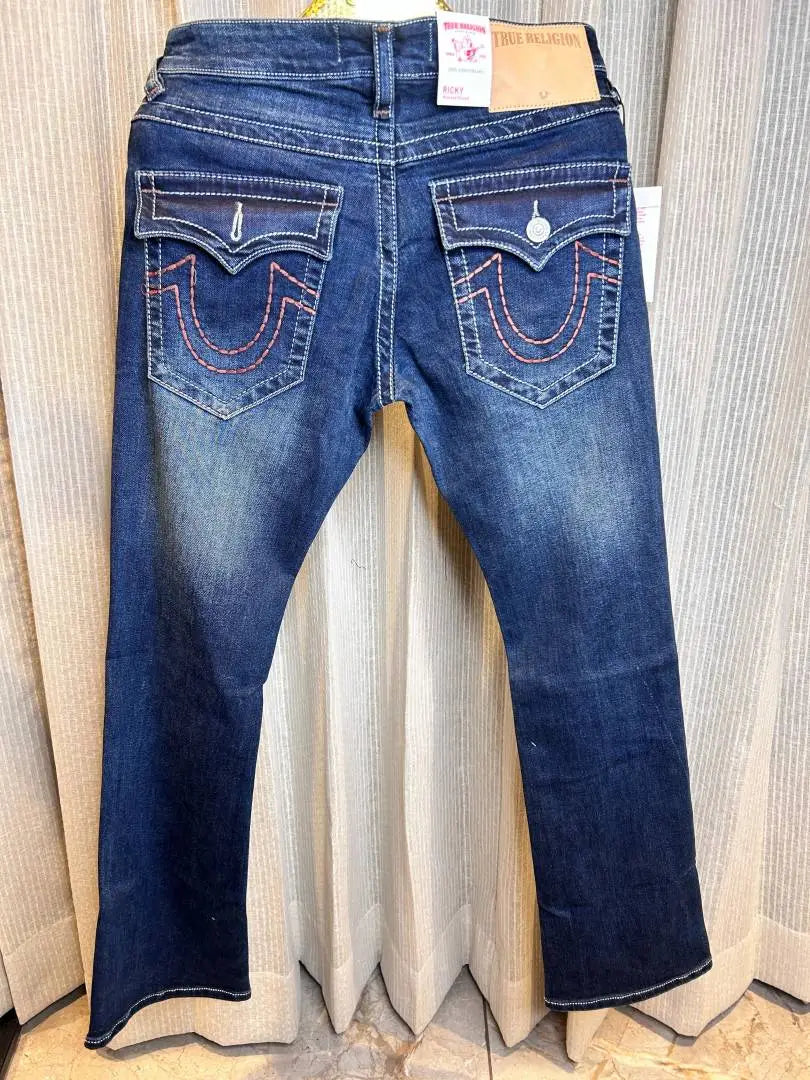TRUE RELIGION BLUE WASH PREMIUM IMPORTED DENIM
