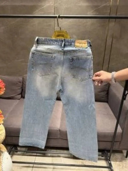 BALENCIAGA DARK BLUE WASH PREMIUM BAGGY DENIM