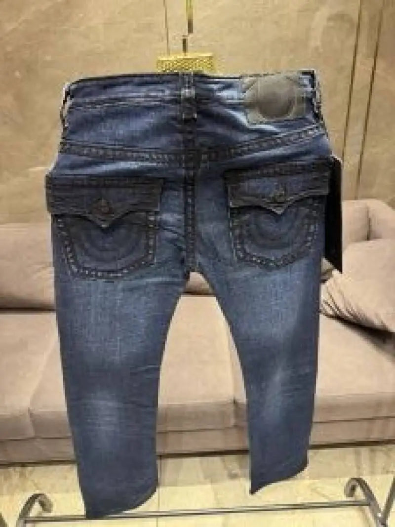 TRUE RELIGION BLACK THREAD PREMIUM IMPORTED DENIM