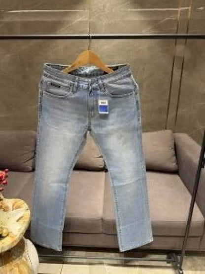 DOLCE & GABBAN_A LIGHT WASH PREMIUM EBRODIERY IMPORTED DENIM