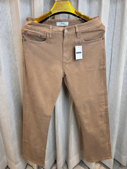 POLO RALPH LAURE_N BROWN PREMIUM IMPORTED DENIM