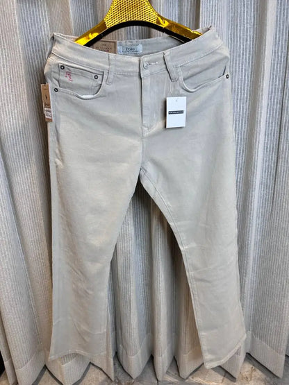 POLO RALPH LAURE_N BEIGE PREMIUM IMPORTED DENIM