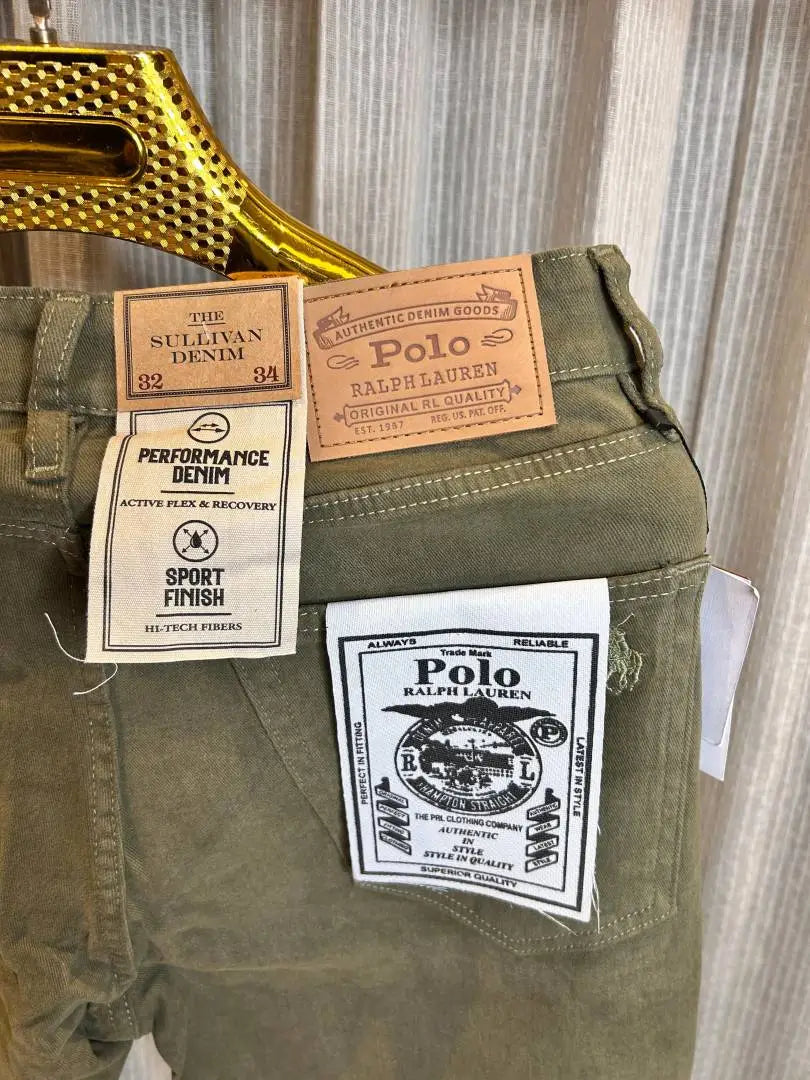 POLO RALPH LAURE_N GREENISH PREMIUM IMPORTED DENIM