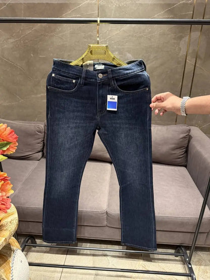 CHRISTIAN DIO_R DARK SHADE PREMIUM BACK EMBORSSED DENIM