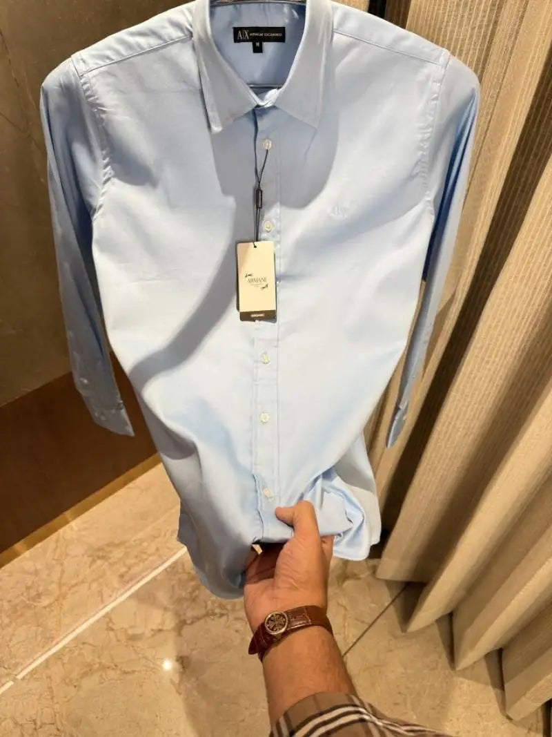 Arman i Exchange Sky blue Shirt super soft cotton