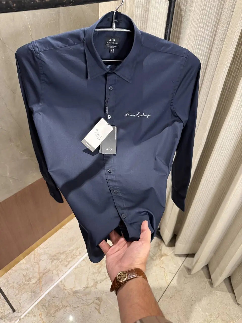 Arman i Exchange Navyblue Shirt super soft cotton