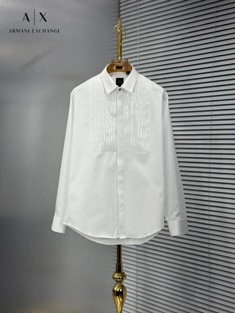 Arman i Exchange White Shirt Giza cotton Embroidery with Shirt