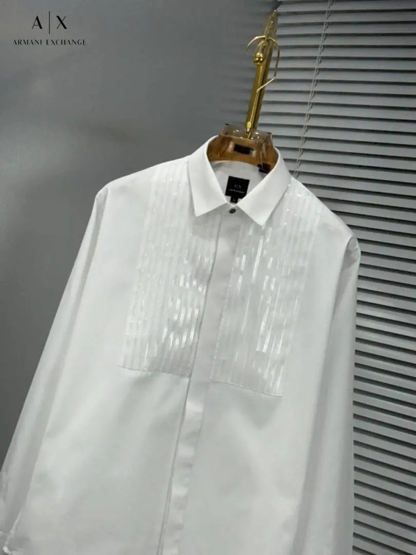 Arman i Exchange White Shirt Giza cotton Embroidery with Shirt