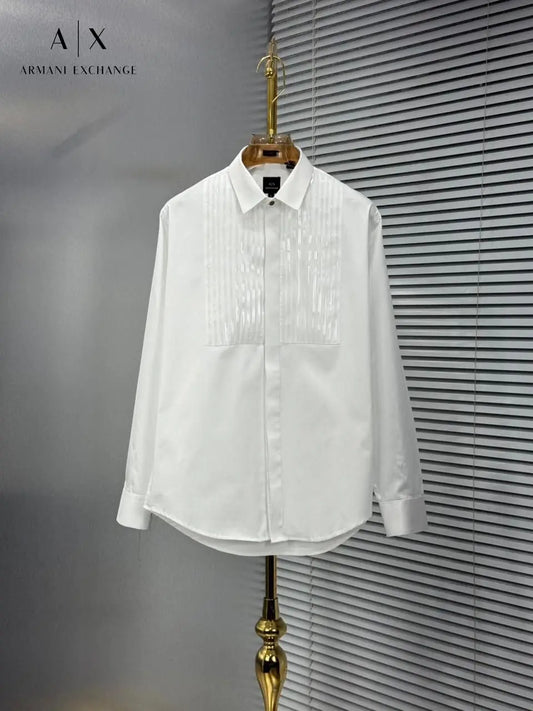 Arman i Exchange White Shirt Giza cotton Embroidery with Shirt