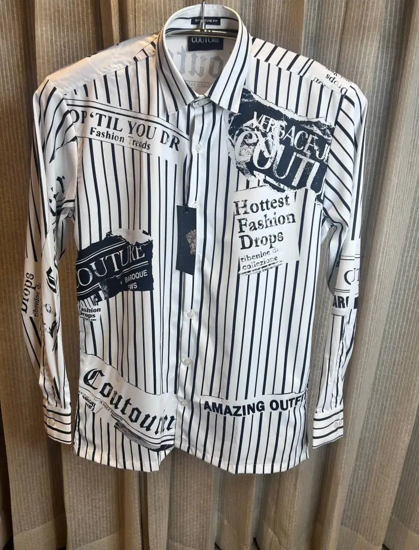 VERSACE WHITE PREMIUM FULL PRINTED IMPORTED SHIRT