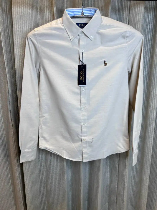 RALPH LAURE_N POLO LIME CLASSIC PREMIUM SHIRT