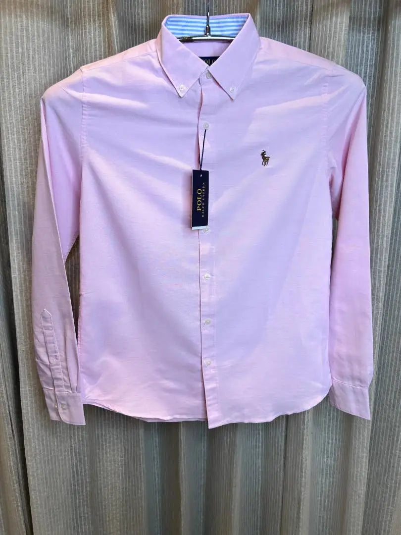 RALPH LAURE_N POLO LIGHT PINK CLASSIC PREMIUM SHIRT