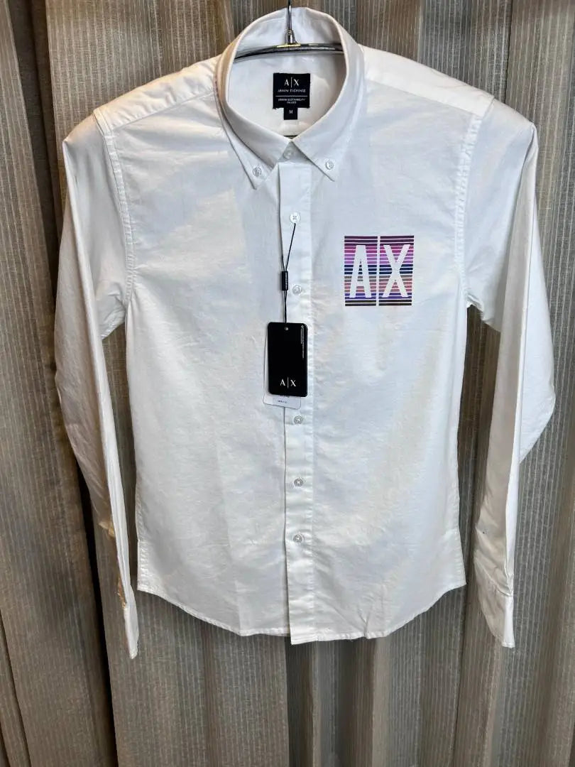 ARMAN_I EXCHANGE WHITE FRONT PRINTED SHIRT