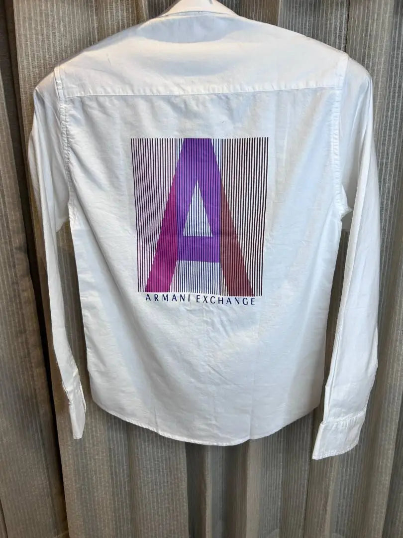 ARMAN_I EXCHANGE WHITE FRONT PRINTED SHIRT