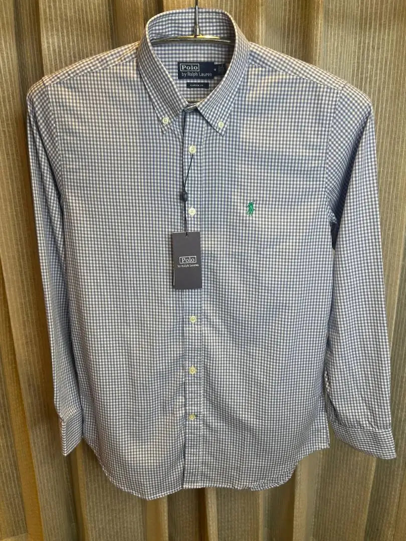 RALPH LAURE_N GREEN PREMIUM CHECKS SHIRT