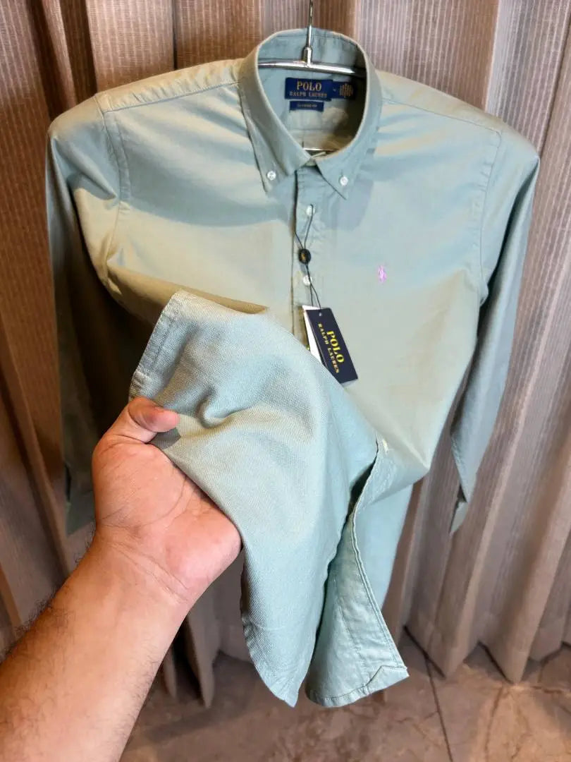 RALPH LAURE_N GREEN PREMIUM IMPORTED SHIRT