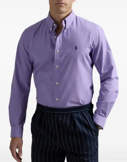 RALPH LAURE_N PURPLE PREMIUM IMPORTED SHIRT