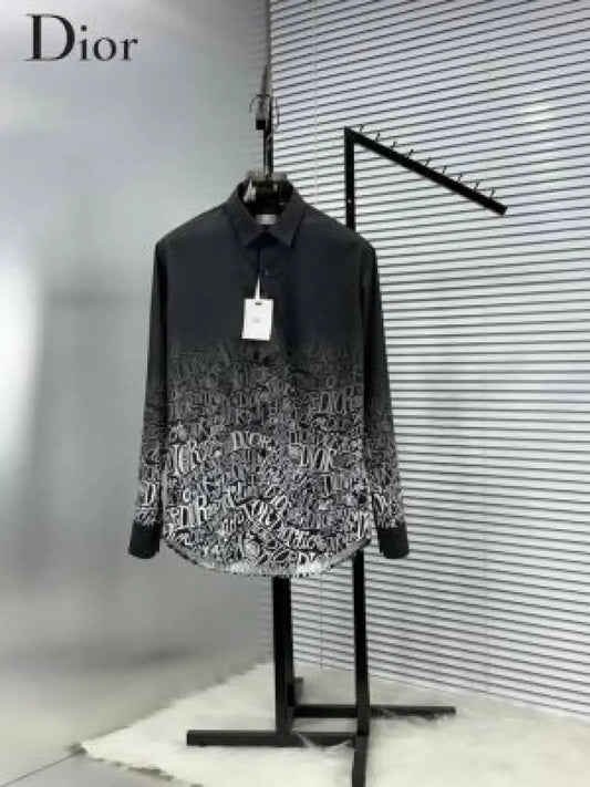 DIO_R BLACK PRINTED PREMIUM IMPORTED SHIRT WITH BOX