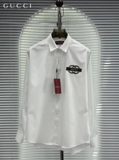 GUCC_I WHITE PREMIUM EMBROIDERD GG WITH BOX