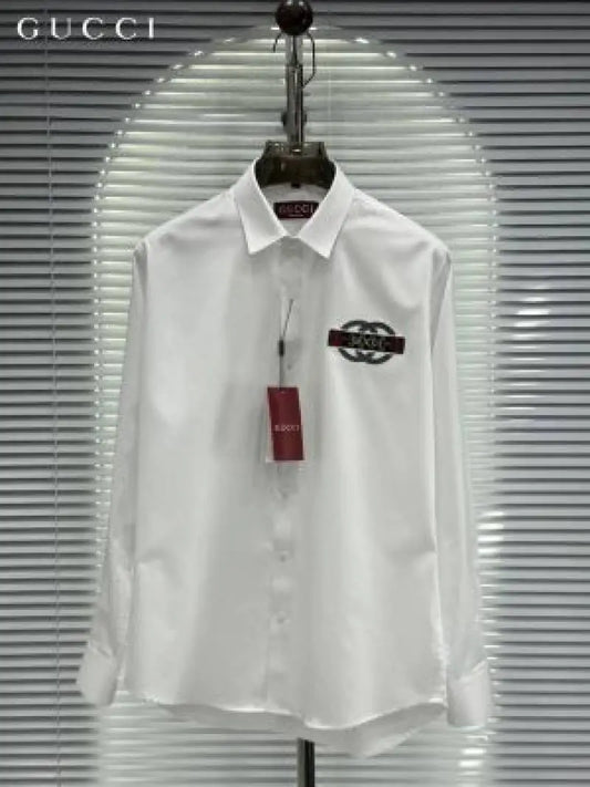 GUCC_I WHITE PREMIUM EMBROIDERD GG WITH BOX