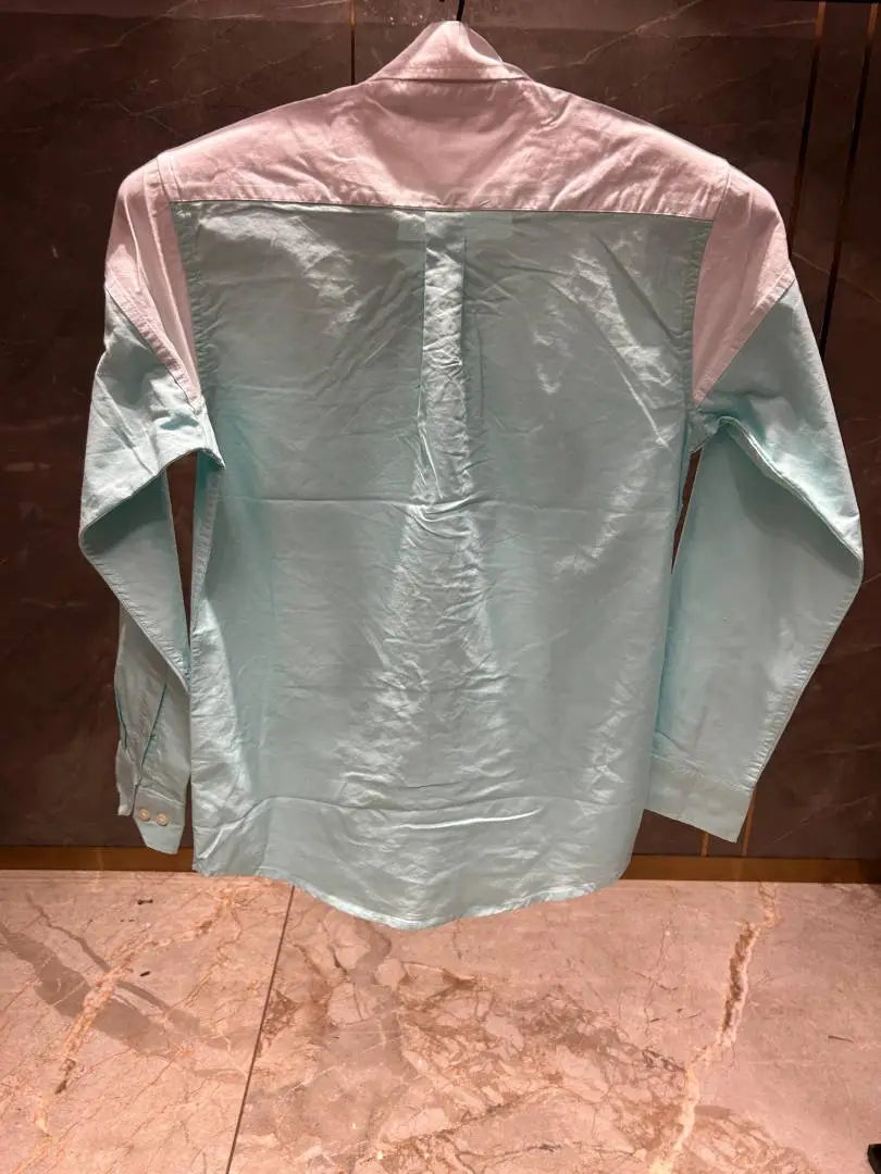 TOMMY HILFIGE_R TIFFANY BLUE WHITE MULTI SHIRT PREMIUM