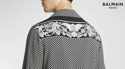 BALMAI_N BLACK BANDANA FULL FRONT BACK PRINTED SHIRT WITH BOX