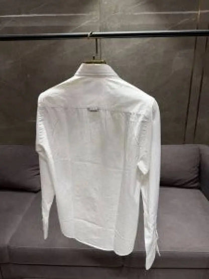 CALVIN KLEI_N WHITE PREMIUM FRONT PRINTED SHIRT