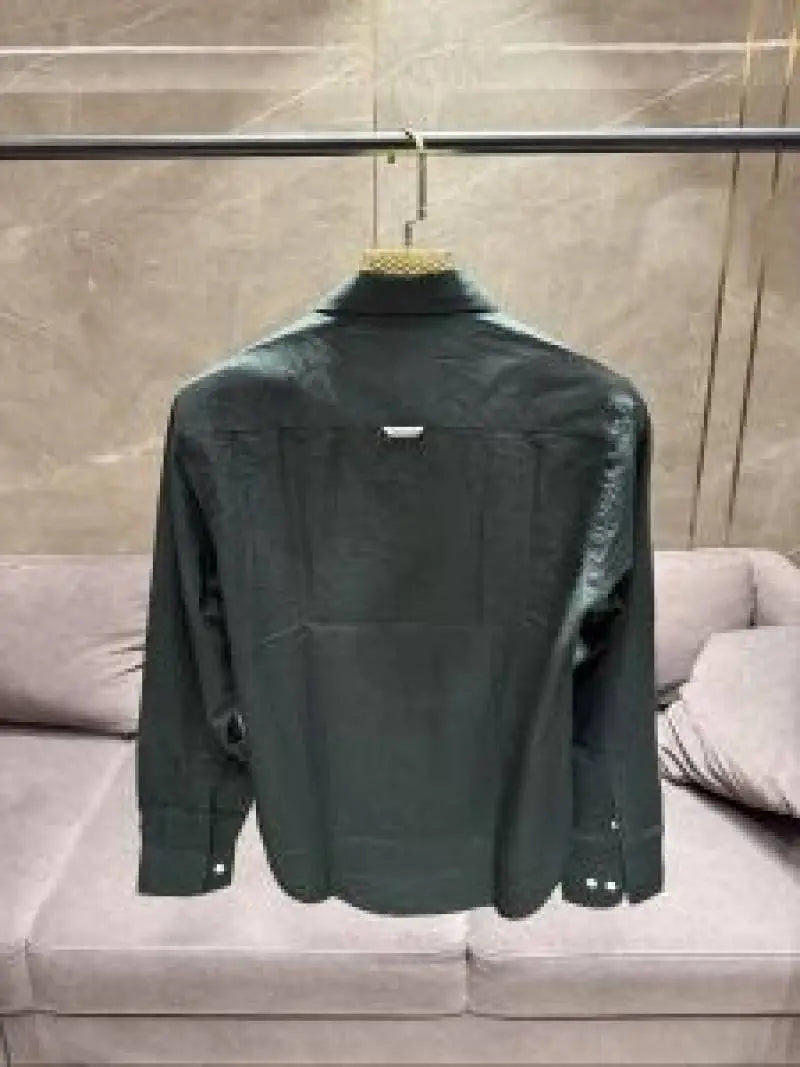 CALVIN KLEI_N GREEN PREMIUM FRONT PRINTED SHIRT