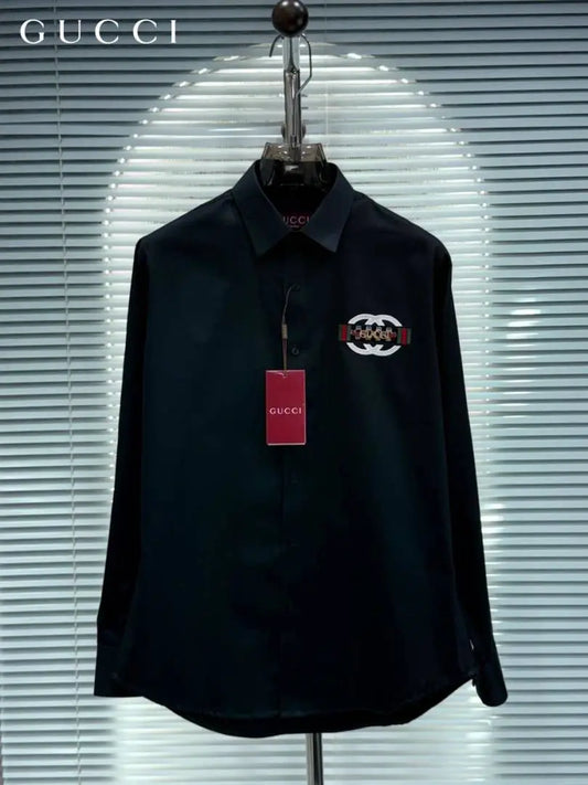 GUCC_I BLACK PREMIUM EMBROIDERD GG WITH BOX