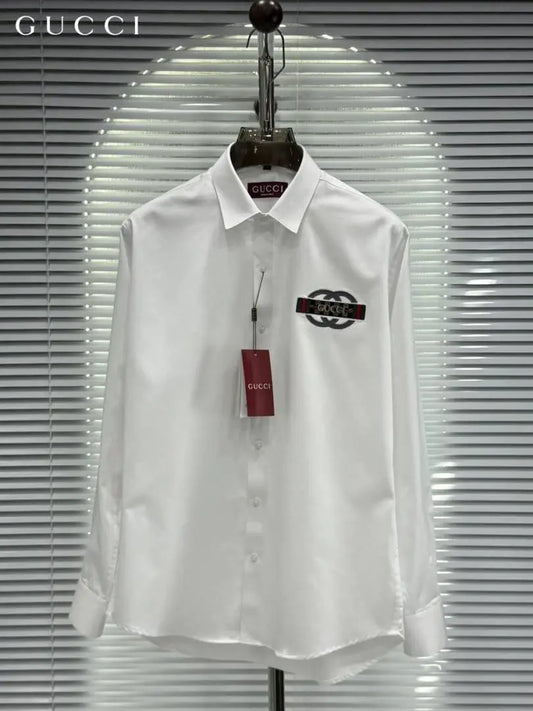 GUCC_I WHITE PREMIUM EMBROIDERD GG WITH BOX