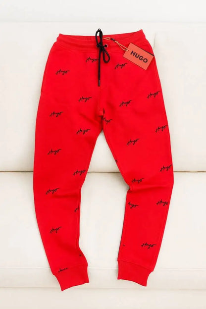 Hugo Bos s Red Track Pant Store Article