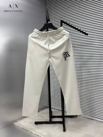 ARMAN_I EXCHANGE WHITE AX PREMIUM TRACKPANT