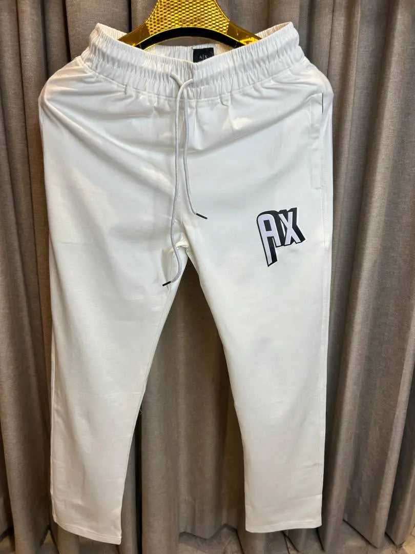 ARMAN_I EXCHANGE WHITE AX PREMIUM TRACKPANT