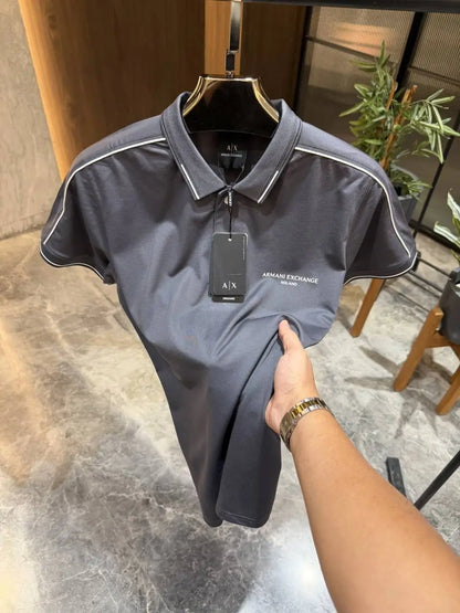 Arman i Exchange Grey Imported lycra polo with Box