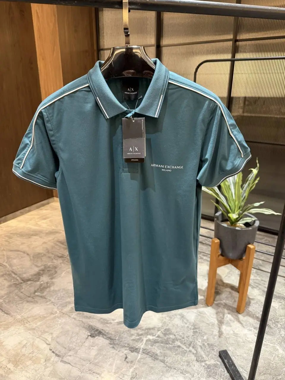Arman i Exchange Green Imported lycra polo with Box