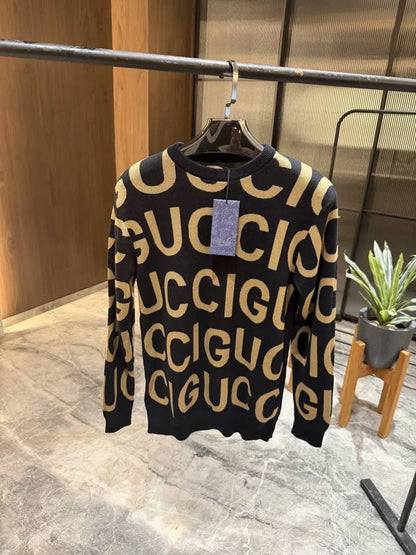 Gucc i Black Premium Knitted Lycra