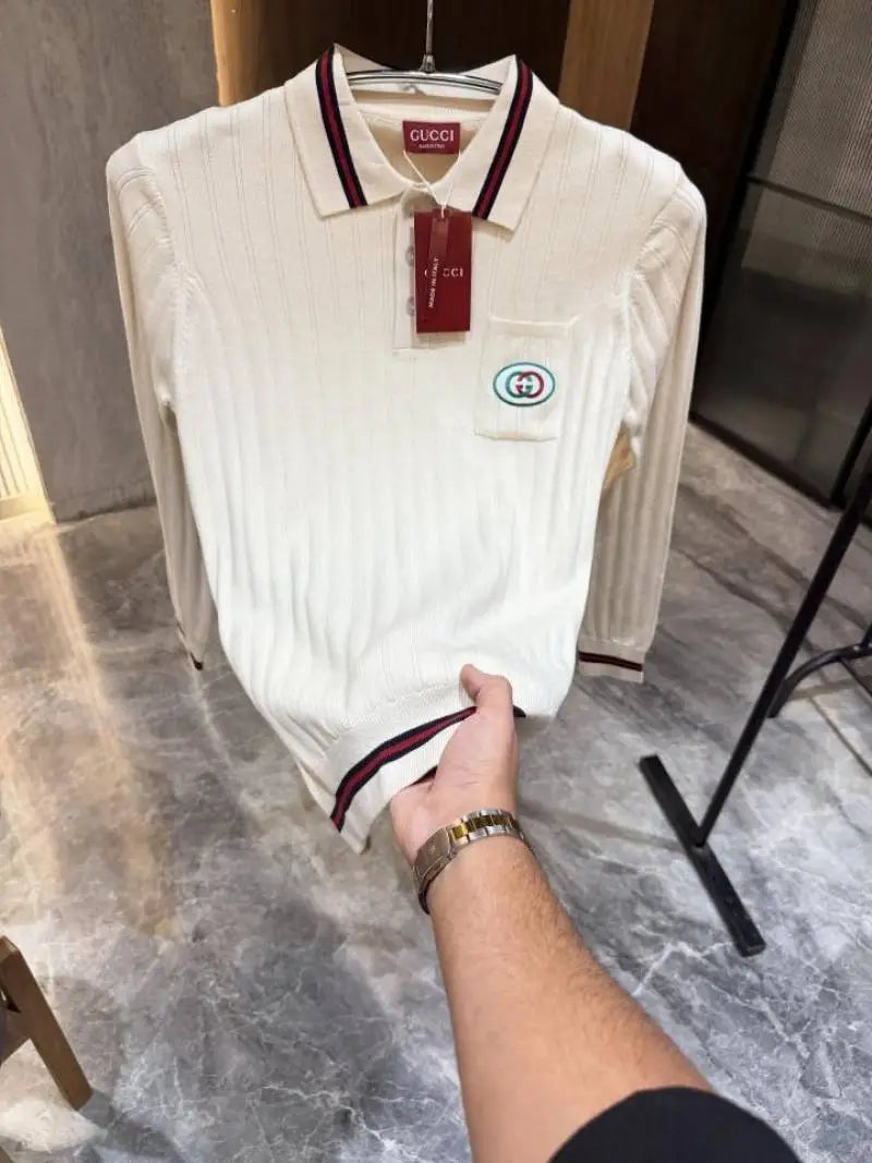 Gucc i White Full sleeves Premium Article
