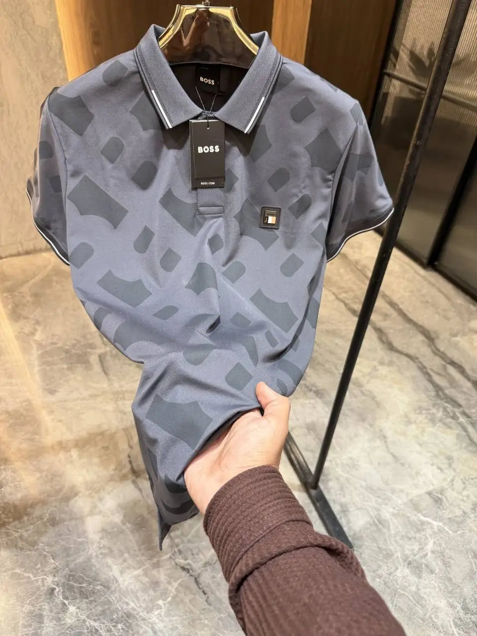 Hugo bos s Darkgrey Imported Lycra With Box