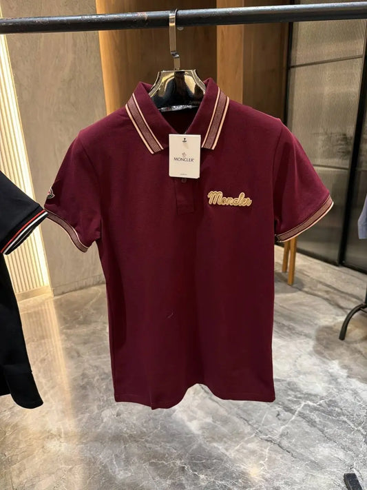 Moncle r Maroon Polo Tshirt