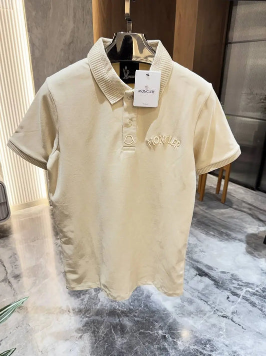 Moncle r Creme Polo Tshirt