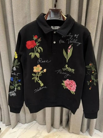 Christian Dio r Karan Aujla Edition Sweatshirt Jecket
